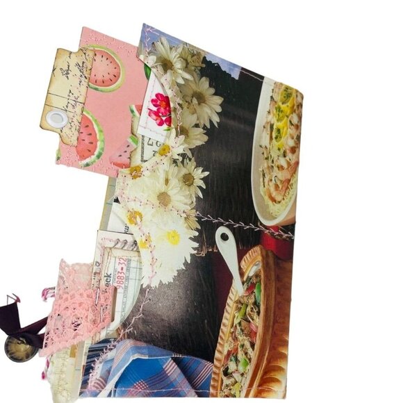 Handmade Custom Blank Writing Junk Journal  Vintage Papers for Prayer Scripture - Picture 10 of 12